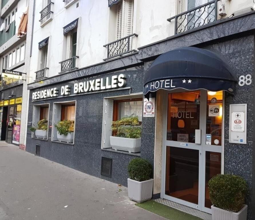 Hotel Residence De Bruxelles Παρίσι Εξωτερικό φωτογραφία
